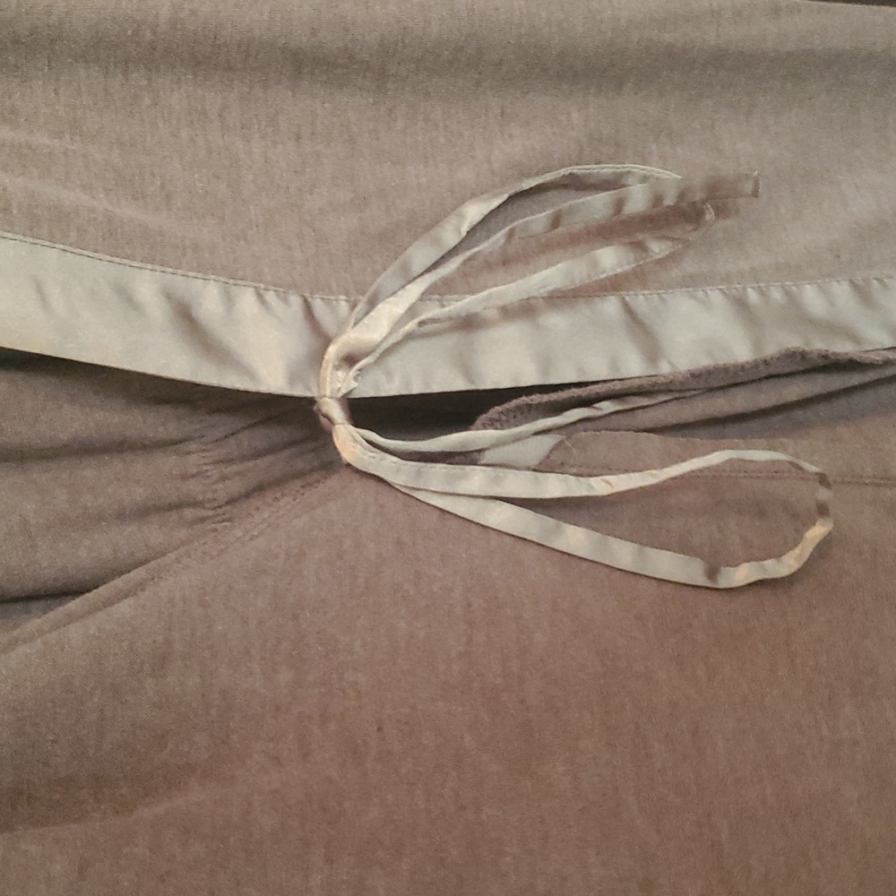 Soft Surroundings Grey Robe - Picture 6 of 8
